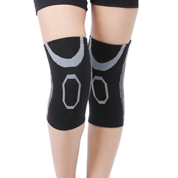 A Pair Athletic And Fashionable Knee Brace Support Compression Sleeves