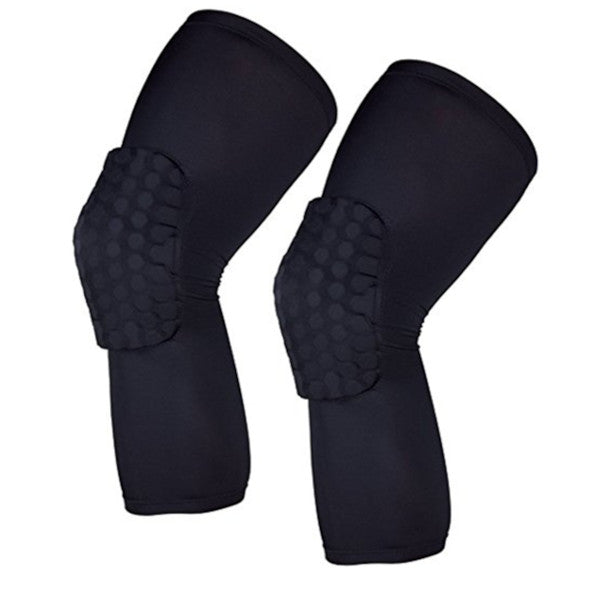 1Pc Breathable Professional Anti Collision Honeycomb Protective Knee Leggings