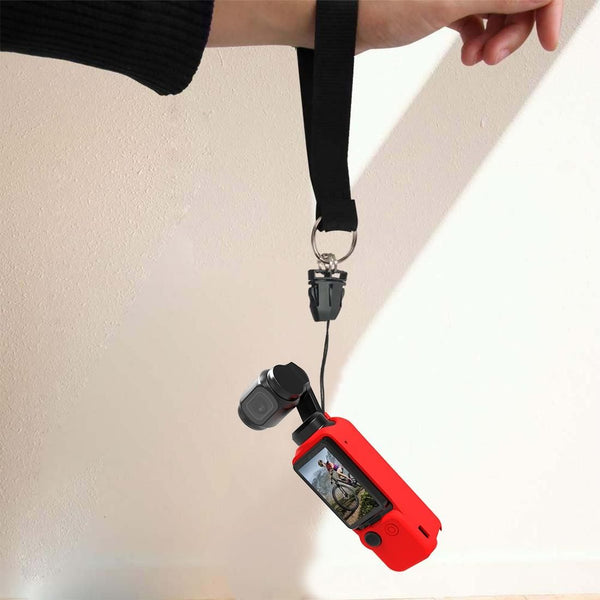 3 In 1 Silicone Case Set For Dji Pocket Red Camera Cases Bags & Covers