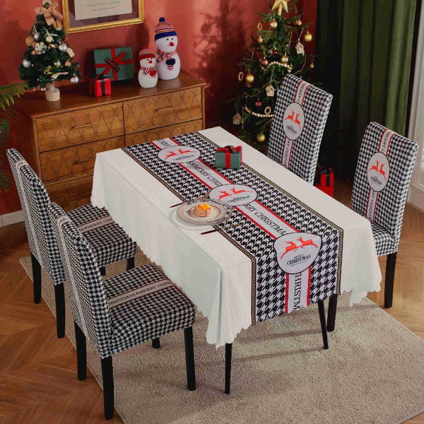 Christmas Tablecloths Chair Covers Party Decorations Seasonal Decorations