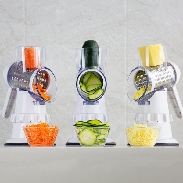 3 In 1 Vegetable Slicer Manual Kitchen Accessories Grater For Cutter Peelers & Slicers