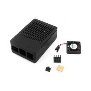 Abs Case With Cooling Fan / Heatsink Removable Top Cover Black
