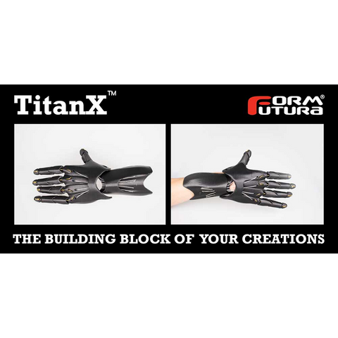Abs Filament Titanx 1.75Mm Black 750 Gram 3D Printer