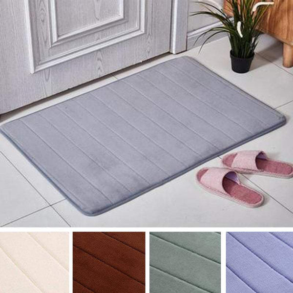 Bath Mats Absorbent Soft Memory Foam Bathroom Bedroom Floor Shower Rug Bath Mats Rugs & Toilet Covers
