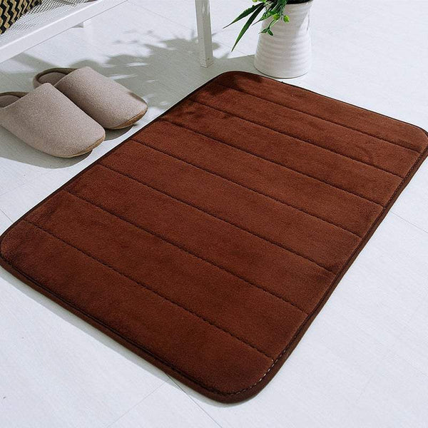 Bath Mats Absorbent Soft Memory Foam Bathroom Bedroom Floor Shower Rug Bath Mats Rugs & Toilet Covers