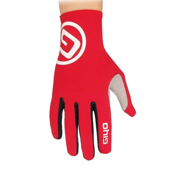 Absorbent Bike Motorbike Riding Red Gloves