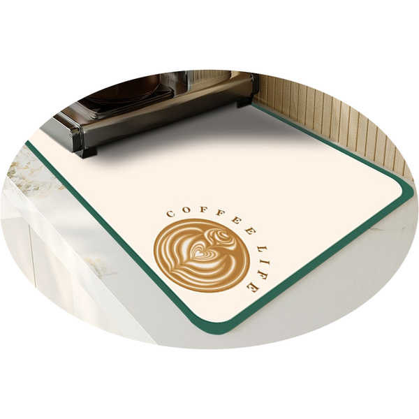 Absorbent Rubber Dish Drying Drain Mat Kitchen Accessories Oven Mitts & Potholders