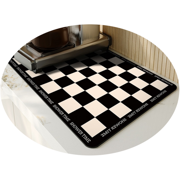 Absorbent Rubber Dish Drying Drain Mat Kitchen Accessories Oven Mitts & Potholders