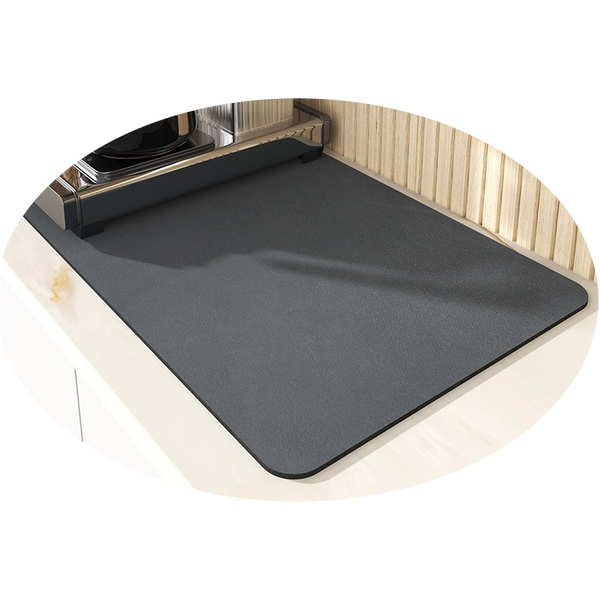 Absorbent Rubber Dish Drying Drain Mat Kitchen Accessories Oven Mitts & Potholders