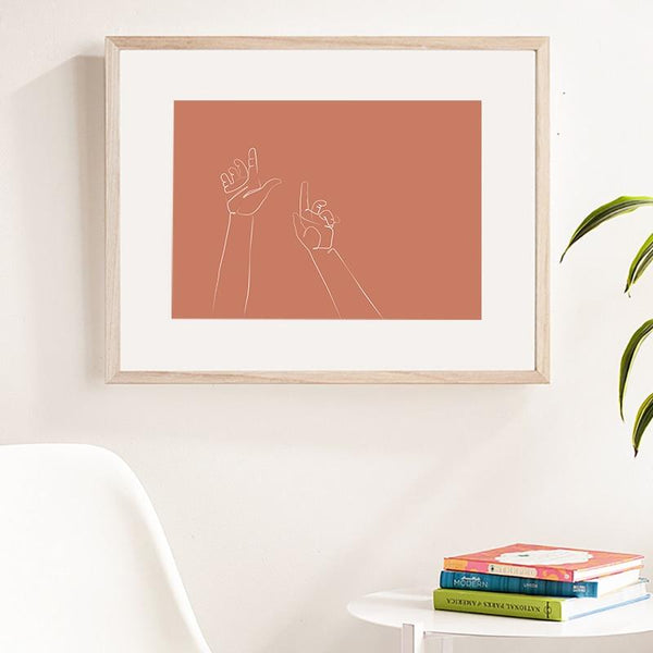 Bloom Canvas Modern Nordic Decor Wall Art Posters & Prints