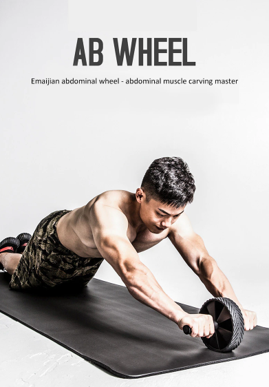 Muscle Exercise Equipment Fitness Single Wheel Abdominal Power Roller Gym Abdominal Machines