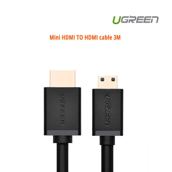 Ugreen Mini Hdmi To Cable 3M (10118) Monitor/Av Cables & Adapters