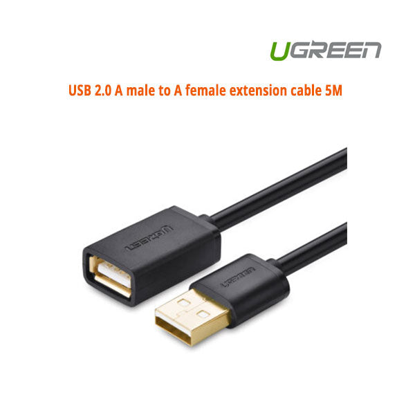 Usb 2.0 A Male To Female Extension Cable 5M (10318)