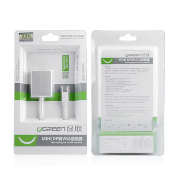 Ugreen Mini Display Port To Vga Converter (10403) Monitor/Av Cables & Adapters