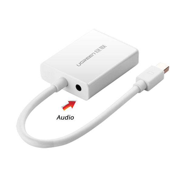 Ugreen Mini Display Port To Vga+Audio Converter Cable (10437) Monitor/Av Cables & Adapters