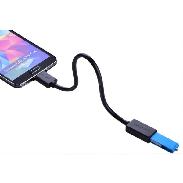 Micro Usb 3.0 Cable For Samsung Note 3/S4/S5 - Black (10816)