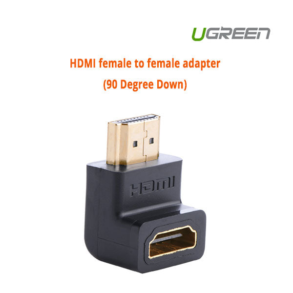 Hdmi Female To Adapter (90 Degree Down) (20109)