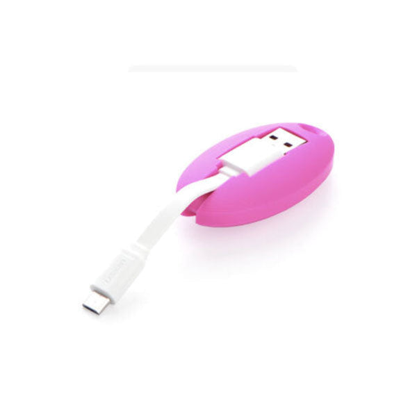 Ugreen Usb To Micro Key Chain Cable Pink (30310) Usb Cables Hubs & Adapters