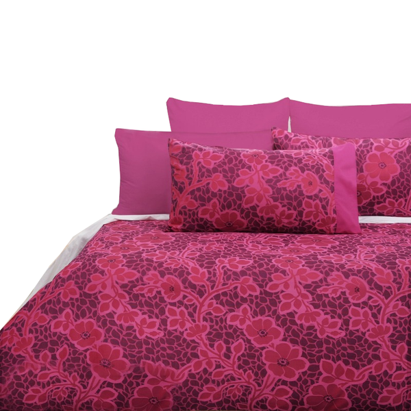 Accessorize Emma Pink Quilt Cover Set Quilt Covers