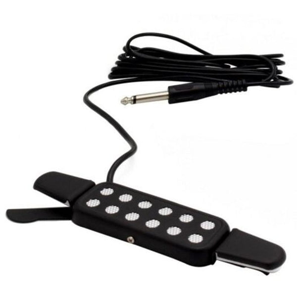 Acoustic Guitar Pickup Electric Transducer / Amplifier Black Guitar Parts