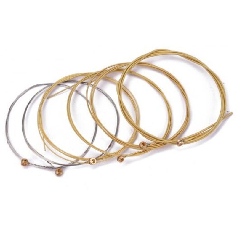 Acoustic Guitar String Silver Pure Strigning 6Pcs Multi Guitar Accessories