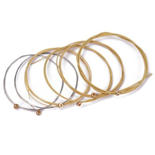 Acoustic Guitar String Silver Pure Strigning 6Pcs Multi Guitar Accessories