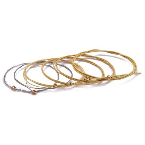 Acoustic Guitar String Silver Pure Strigning 6Pcs Multi Guitar Accessories