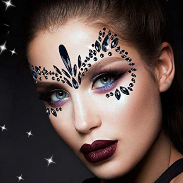 Acrylic Diamond Festival Costumes Face Stickers