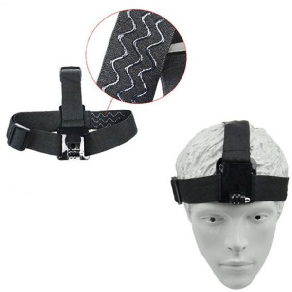 Action Camera Accessories Set Head Strap Chest Mount Kit For Gopro Hero 6 / 5S 4 3 2 1 Sj4000 Black Straps & Hand Grips