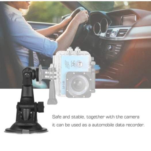Action Cameras Holder Accessories Car Suction Cup Mount Tripod Adapter For Gopro Hero 7 / 6 5 4 Yi Vehicle Camera Holders