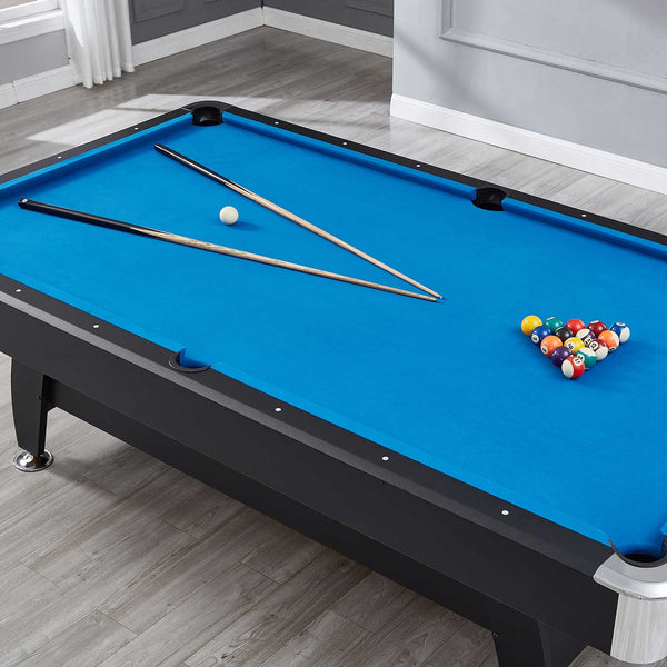 Activego Breakshot 8Ft High Speed Velvet Cloth Pool And Billiards Table With Ball Return Solid Legs 3 In 1 Top For Table Tennis Full Table Table Tenni