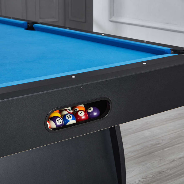 Activego Breakshot 8Ft High Speed Velvet Cloth Pool And Billiards Table With Ball Return Solid Legs 3 In 1 Top For Table Tennis Full Table Table Tenni