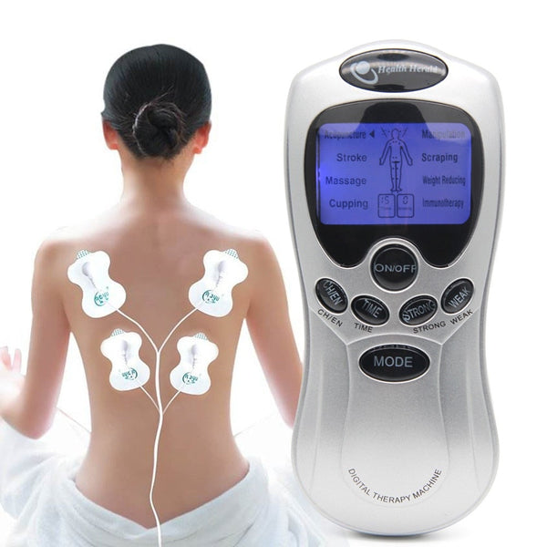 Acupuncture Electric Digital Therapy Neck Back Machine Massage Electronic Pulse Massagers