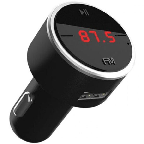 Ad 960 Mp3 Bluetooth Transmitter Function Car Charger Black