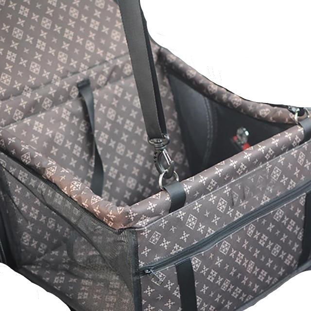 Coffee Pet Dog Cat Waterproof Carrier Bag Seat Pad 45X30x25cm Pet Transport