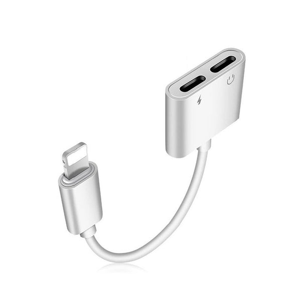 Adapter For I Phone 7 Dual Audio Converter 8 Plus 10 X Charger Splitter Headphone Adapters Cables & Adapters