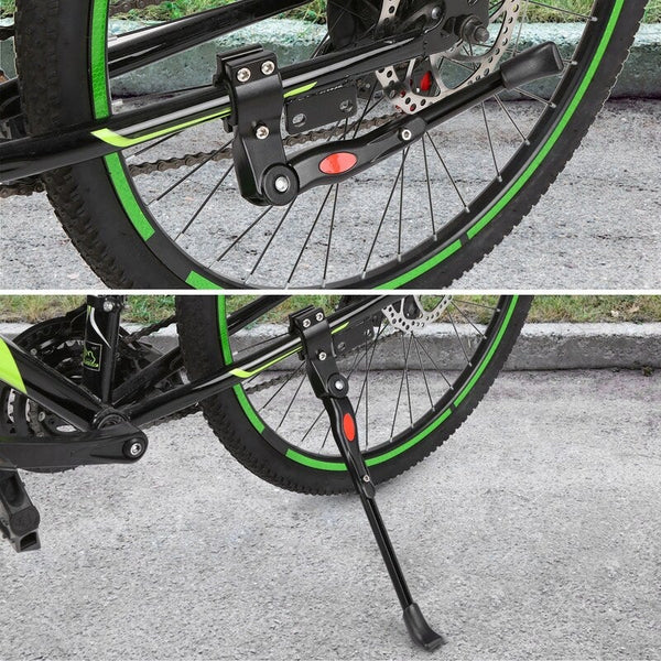 Adjustable Aluminum Bicycle Kickstand Bike Parking Stand Bracket