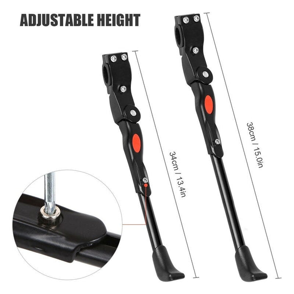 Aluminum Bicycle Kickstand Bike Parking Stand Bracket Kickstands