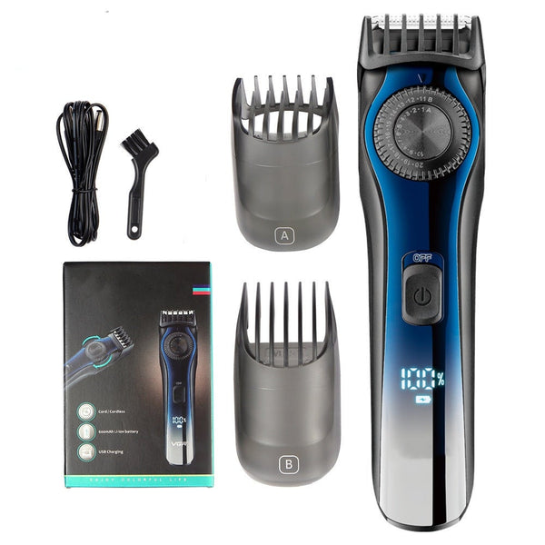 Beard Trimmer For Men Professional Mens Hair With 2 Combs Clippers & Trimmers