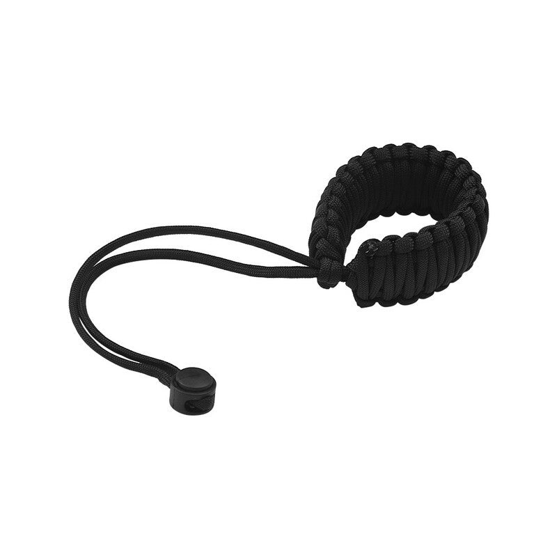 Braided Paracord Camera Wrist Strap Lanyard Black Straps & Hand Grips