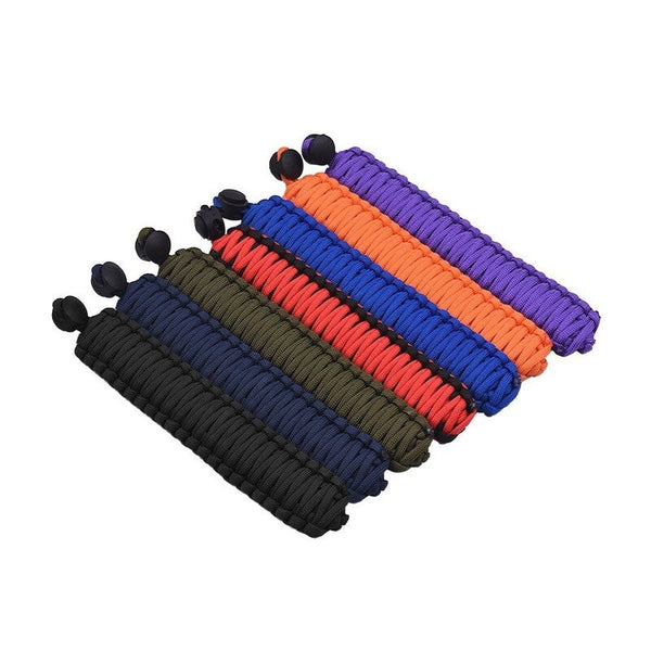 Braided Paracord Camera Wrist Strap Lanyard Black Straps & Hand Grips