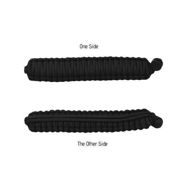 Braided Paracord Camera Wrist Strap Lanyard Black Straps & Hand Grips