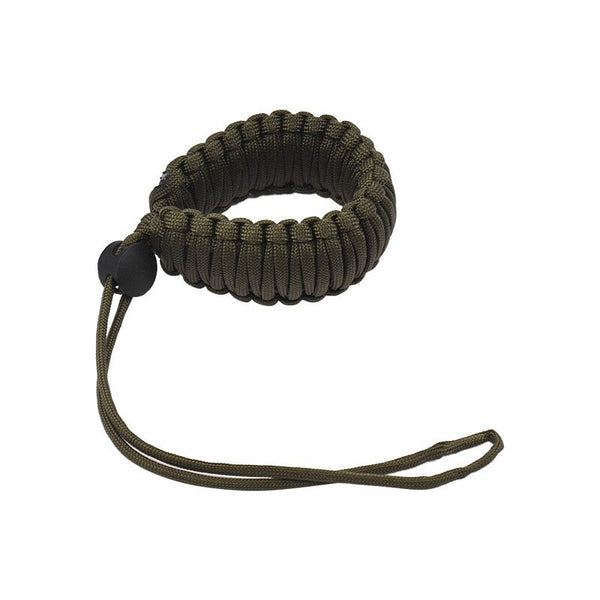 Braided Paracord Camera Wrist Strap Lanyard Dark Green Straps & Hand Grips