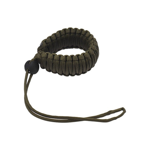 Braided Paracord Camera Wrist Strap Lanyard Dark Green Straps & Hand Grips