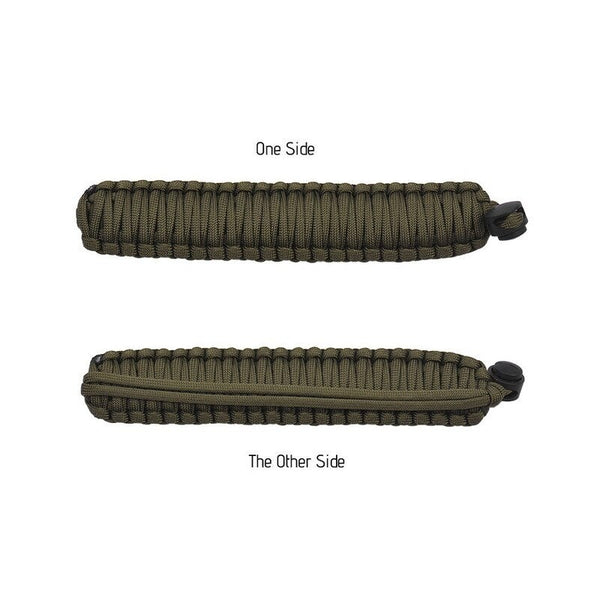 Braided Paracord Camera Wrist Strap Lanyard Dark Green Straps & Hand Grips