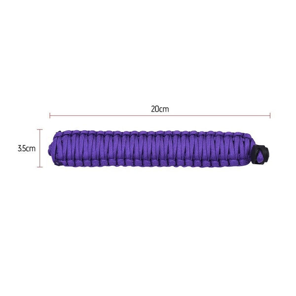 Braided Paracord Camera Wrist Strap Lanyard Purple Straps & Hand Grips