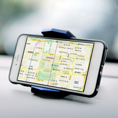 Car Dashboard Mobile Alligator Clip Blackblue Mounts & Holders