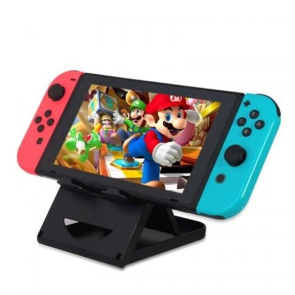 Foldable Abs Bracket Play Stand Holder For Nintendo Switch Black Mounts & Stands
