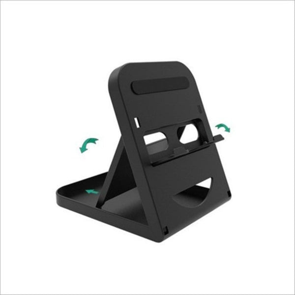 Foldable Abs Bracket Play Stand Holder For Nintendo Switch Black Mounts & Stands