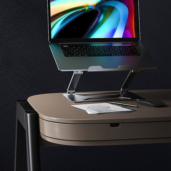 Foldable Laptop Stand Non Slip Desktop Notebook Holder For Macbook Pro Air Ipad Dell Hp Stands Holders & Car Mounts